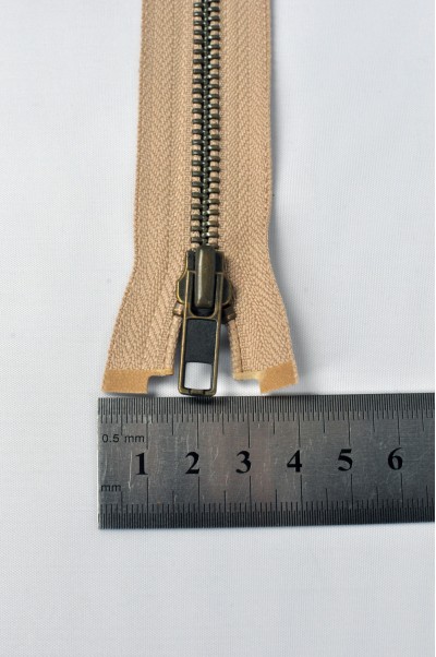 ZIP075 2號拉鏈  青古銅雙頭拉鏈  O型開尾拉鏈  金屬拉鏈  不設單獨拉鍊訂購 正面照